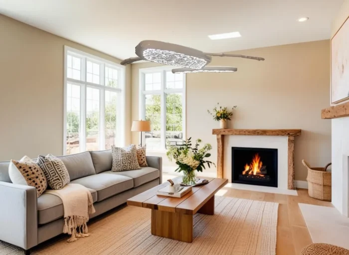 blue whale livingroom